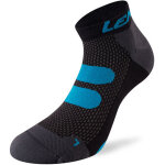 Lenz 5. 0 short chaussettes de compression gris bleu taille : 35 36 37 38