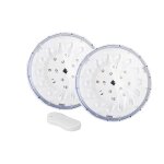 2 projecteurs led avec télécommande - blanc - gre - lampe led 2 projecteurs led avec télécommande - blanc - gre - lampe led