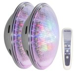 Ampoule led lumiplus v1 wireless - rgb - 27w x2 avec tlcommande - astralpool - lampe led
