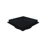 Couvercle de skimmer rond socle carré - gris anthracite - astralpool - pièce à sceller Couvercle de skimmer rond socle carré - gris anthracite - astralpool - pièce à sceller