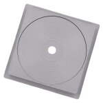 Couvercle de skimmer rond socle carré - gris - astralpool - pièce à sceller Couvercle de skimmer rond socle carré - gris - astralpool - pièce à sceller