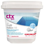 Ctx 396 - multi action 10 - galet 250 g - 5 kg - ctx - chlore, oxygne actif, brome