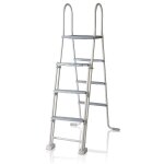 Échelle pour piscine hors - sol - 1, 20 m à 1, 34 m - gre - Échelle, escalier et main courante Échelle pour piscine hors - sol - 1, 20 m à 1, 34 m - gre - Échelle, escalier et main courante