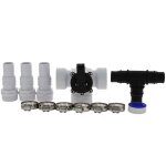 Kit by - pass pour piscines hors - sol - 32 / 38 mm - poolex - pices et accessoires