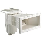 Skimmer standard grande meurtrire - bton - blanc - astralpool - pice  sceller