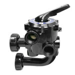Vanne classic plus - noire - 2  - astralpool - vanne piscine multivoie