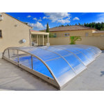 Abri de piscine abriwell pour bassin 10, 00 x 4, 00 m - astral pool