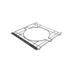Adaptateur pour accessoires weber crafted pour barbecues spirit et smokefire