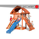 Aire de jeux giant - toboggan rouge - fungoo