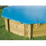 B�che hiver pour piscine bois sunwater � 3, 60 x 1, 20 m - ubbink