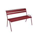 Banc de jardin en m�tal monceau piment - fermob