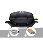 Barbecue lectrique travel q pro285e + rtissoire + planche  dcouper - napoleon