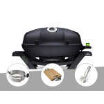 Barbecue lectrique travel q pro285e + rtissoire + planche  dcouper + ensemble 2 ustensiles - napoleon ...