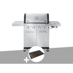 Barbecue  gaz professional pro s 4 + plancha - char - broil