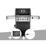 Barbecue à gaz rogue se 425 sib noir 3 brûleurs + plancha + rôtissoire - napoleon Barbecue à gaz rogue se 425 sib noir 3 brûleurs + plancha + rôtissoire - napoleon