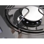 Barbecue  gaz piretto 4 brleurs + 1 brleur latral - jardideco