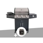 Barbecue  gaz soleto + weber connect smart grilling hub - jardideco