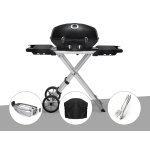 Barbecue à gaz travel q pro 285x + rôtissoire + housse + ensemble 2 ustensiles - napoleon Barbecue à gaz travel q pro 285x + rôtissoire + housse + ensemble 2 ustensiles - napoleon