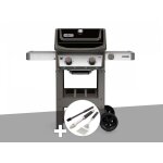 Barbecue gaz weber spirit ii e - 210 gbs + kit ustensiles 3 pices better