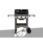 Barbecue gaz weber spirit ii e - 310 + plancha + kit ustensiles 3 pices better