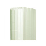 Canisse pvc double face blanc 6 m - 2 rouleaux de 3 x 1, 50 m - jardideco