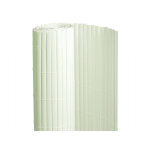Canisse pvc double face blanc 6 m - 2 rouleaux de 3 x 1 m - jardideco
