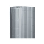 Canisse pvc double face gris 6 m - 2 rouleaux de 3 x 1, 50 m - jardideco