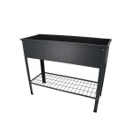 Carr� potager en m�tal anthracite l - esschert design