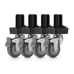 Ensemble de 4 roulettes pour barbecues rogue - napoleon Ensemble de 4 roulettes pour barbecues rogue - napoleon