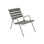 Fauteuil bas de jardin en métal monceau romarin - fermob Fauteuil bas de jardin en métal monceau romarin - fermob