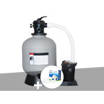 Groupe de filtration aquazendo aqua premium 10 m / h + mdia filtrant textile pureflow 3d