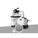 Groupe de filtration � sable sx1500 4 m� / h + 10 kg de z�olite - intex