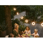 Guirlande lumineuse hoopik cerise noire l. 1200 cm - fermob