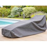 Housse pour transat double hambo gris - 220 x 145 x 90 cm - hespride