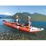 Kit cano gonflable 1 place excursion pro k1 avec rames et gonfleur - intex