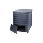 Kit composteur thermo - wood imitation bois 600 l - garantia