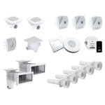 Kit pi�ces � sceller pour piscine 8 x 4 m - aquazendo