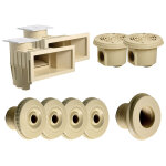 Kit pices  sceller sable pour piscine 10 x 5 m - hayward