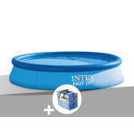 Kit piscine autoporte intex easy set 3, 66 x 0, 76 m + bche  bulles