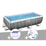 Kit piscine tubulaire rectangulaire bestway power steel 4, 04 x 2, 01 x 1, 00 m + 6 cartouches de filtration ... Kit piscine tubulaire rectangulaire bestway power steel 4, 04 x 2, 01 x 1, 00 m + 6 cartouches de filtration ...