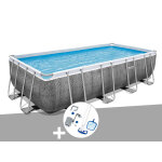 Kit piscine tubulaire rectangulaire bestway power steel 5, 49 x 2, 74 x 1, 22 m + kit d'entretien deluxe ... Kit piscine tubulaire rectangulaire bestway power steel 5, 49 x 2, 74 x 1, 22 m + kit d'entretien deluxe ...