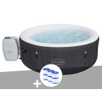 Kit spa gonflable bestway lay - z - spa havana rond airjet 2 / 4 places + 6 filtres