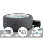 Kit spa gonflable intex purespa access rond bulles 4 places + 6 filtres + kit d'entretien + kit traitement ... Kit spa gonflable intex purespa access rond bulles 4 places + 6 filtres + kit d'entretien + kit traitement ...