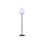 Lampadaire lumineux solaire et rechargeable pied mtal led blanc chaud / blanc dimmable standy solar ...