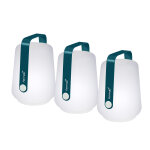 Lot de 3 lampes balad bleu acapulco - fermob