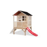 Maisonnette en bois pour enfants loft 300 naturel - exit toys Maisonnette en bois pour enfants loft 300 naturel - exit toys