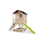 Maisonnette en bois pour enfants loft 500 naturel - exit toys Maisonnette en bois pour enfants loft 500 naturel - exit toys