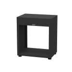 Meuble cuisine extérieure avec ouverture - 80 x 55 cm - noir - le marquier Meuble cuisine extérieure avec ouverture - 80 x 55 cm - noir - le marquier