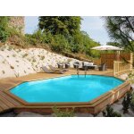Piscine bois vermela 6, 72 x 4, 72 x 1, 46 m - gr