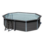 Piscine composite avant - garde ovale 5, 24 x 3, 86 x 1, 24 m - gré Piscine composite avant - garde ovale 5, 24 x 3, 86 x 1, 24 m - gré